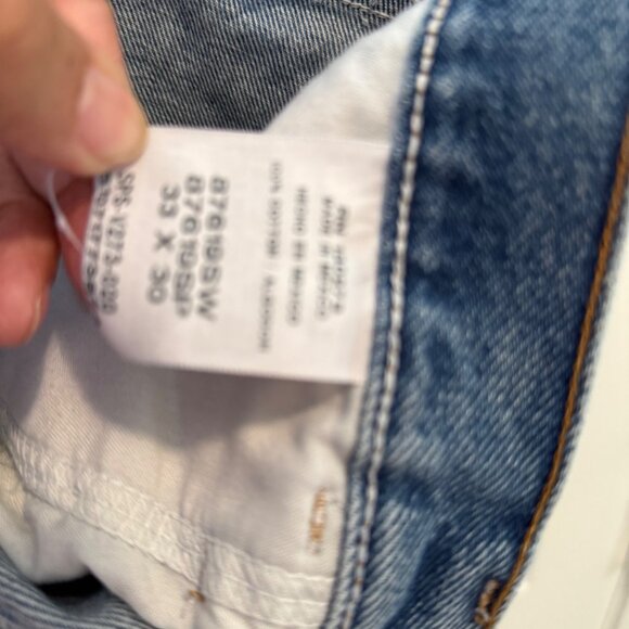 Rustler Size 33x30 Mens Straight Leg Durable Comfortable Work Jeans Denim - Picture 7 of 7